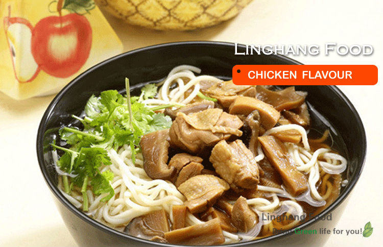 2014 Newest Chicken Flavor Bowl Noodles 110g