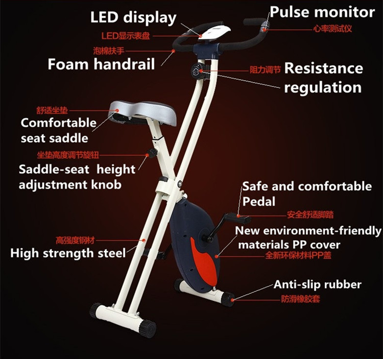 新しいデザイン2015省スペースxバイク屋内ジム機器仕入れ・メーカー・工場