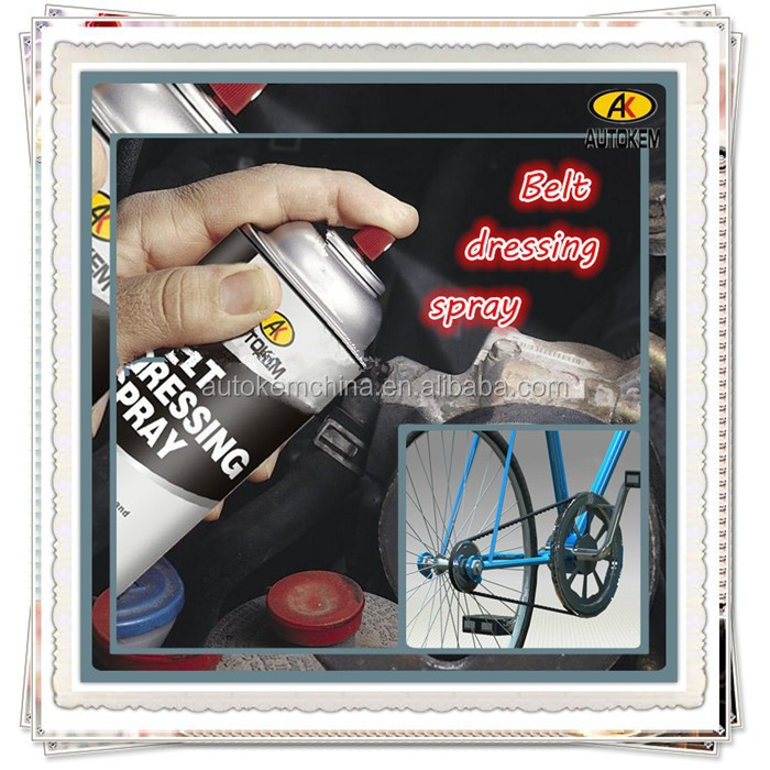 Autokem best seller belt dressing spray, drive/motor/conveyor/fan belt