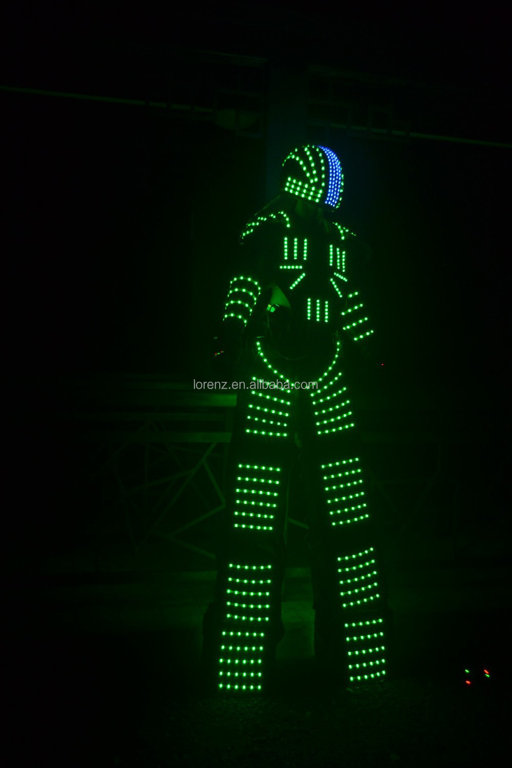 緑の巨大なデビッドrobretコスプレＬＥＤダンスの摩耗問屋・仕入れ・卸・卸売り