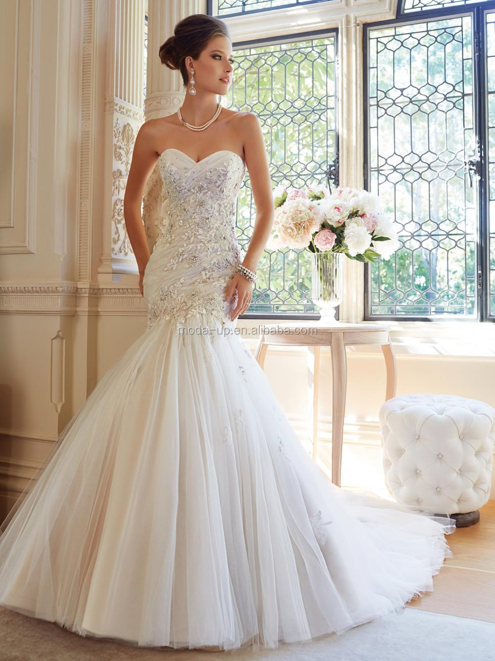 Designer bridal dress patterns