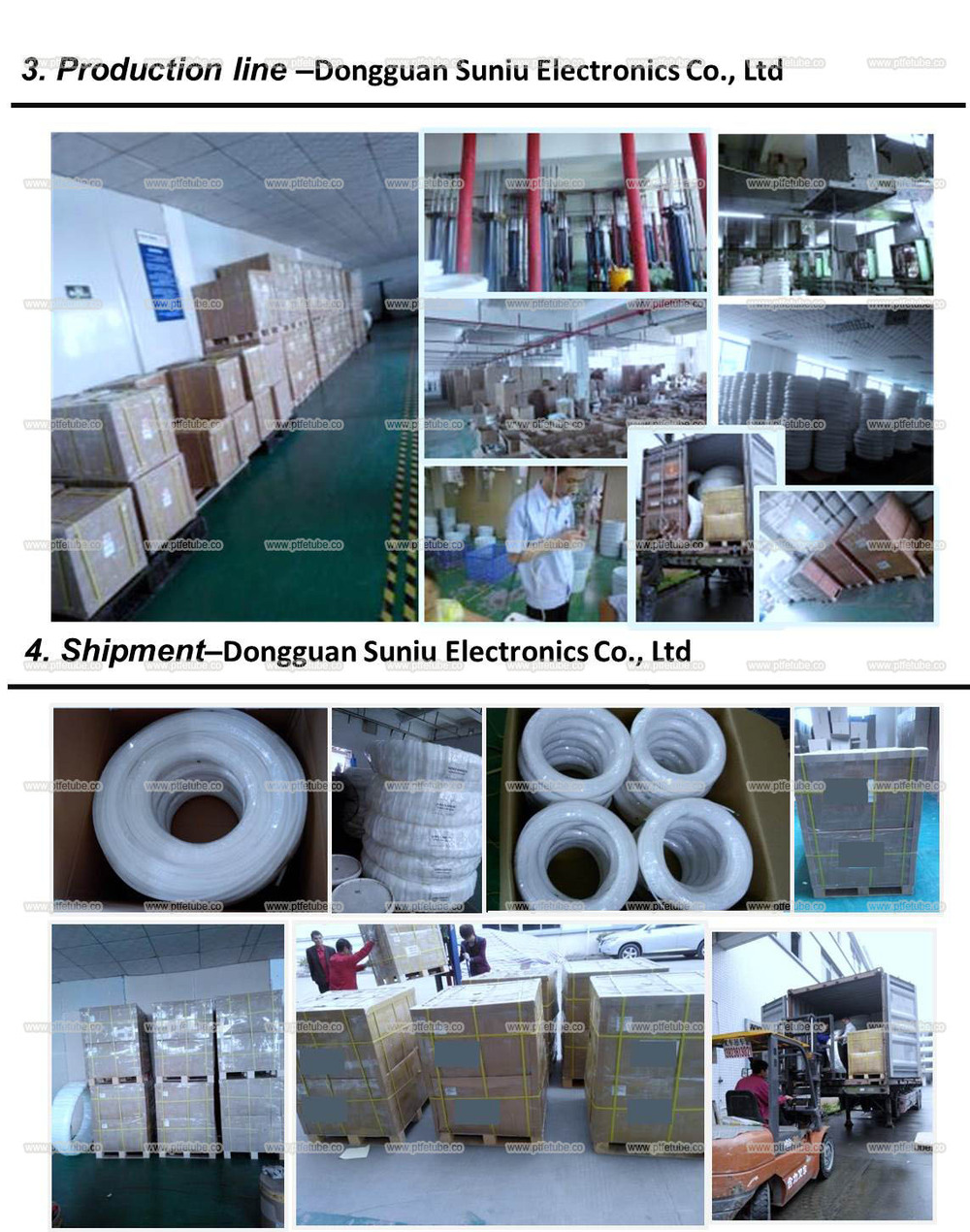 PTFE convoluted tube , ptfe convoluted tube pipe hose tube / suniu