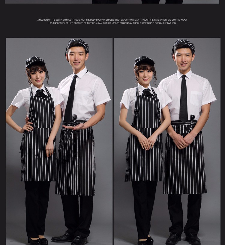 プリントよだれかけエプロン付きカスタムロゴ用レストランやバーとコーヒーとピザショップ仕入れ・メーカー・工場