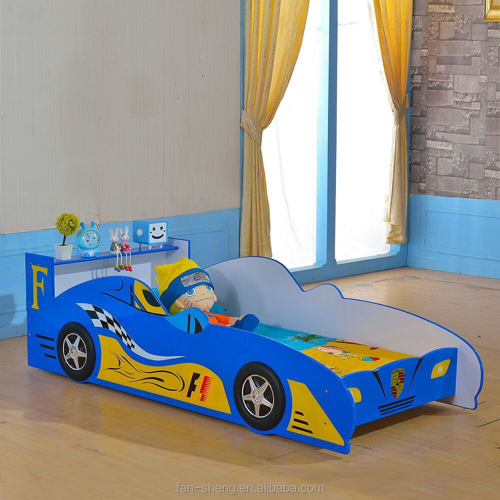 Fansheng fabriek prijs kinderen/kinderen f1 raceauto bed voor de ... Kast bedden voor kinderen
