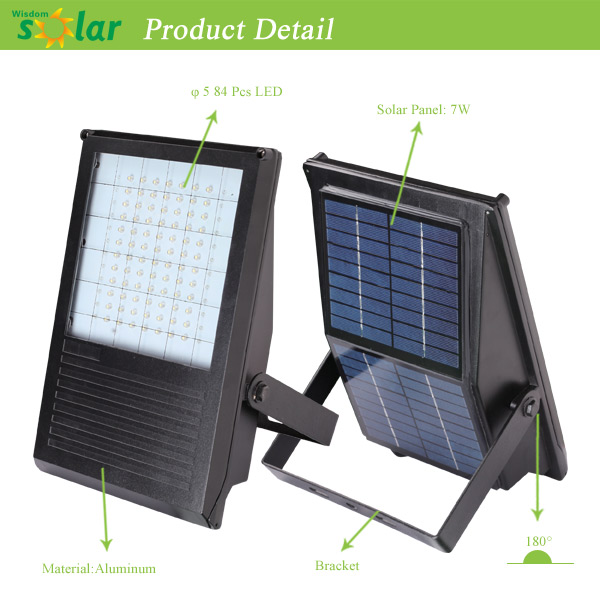 新製品2014年ソーラーパワーledフラッドライト/ceソーラー洪水の光オールインワン/ソーラーledフラッド照明磁器メーカー問屋・仕入れ・卸・卸売り