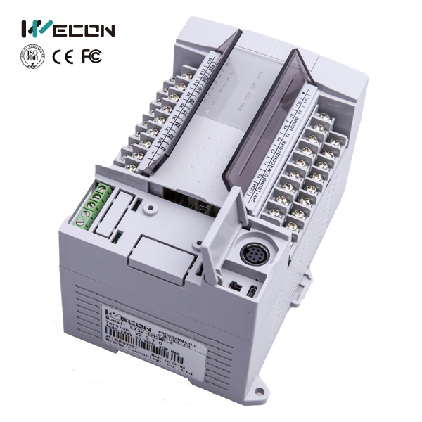 wecon LX3VP-1212MR-A 24 points plc logic controller for automation process