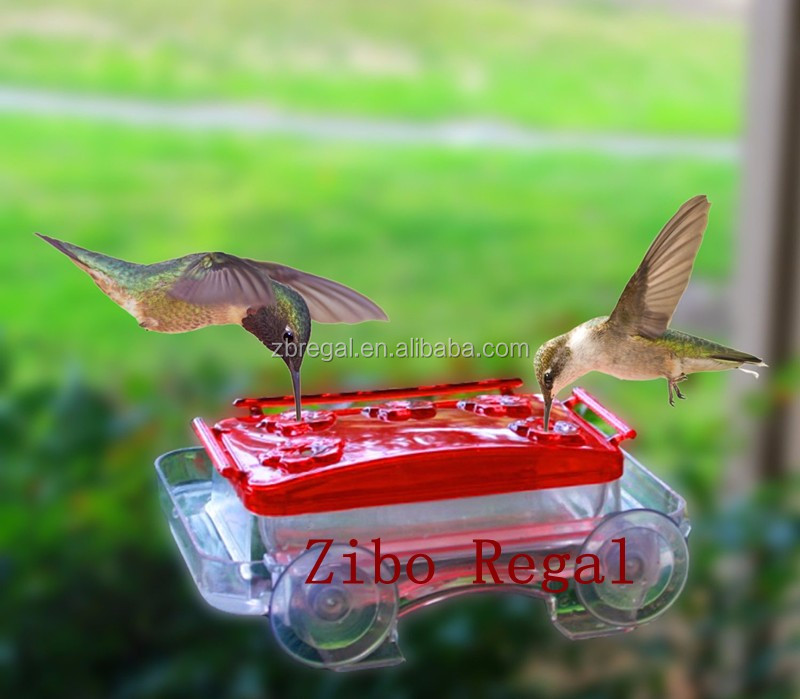 window humming bird feeder 8 once, handing & window suction