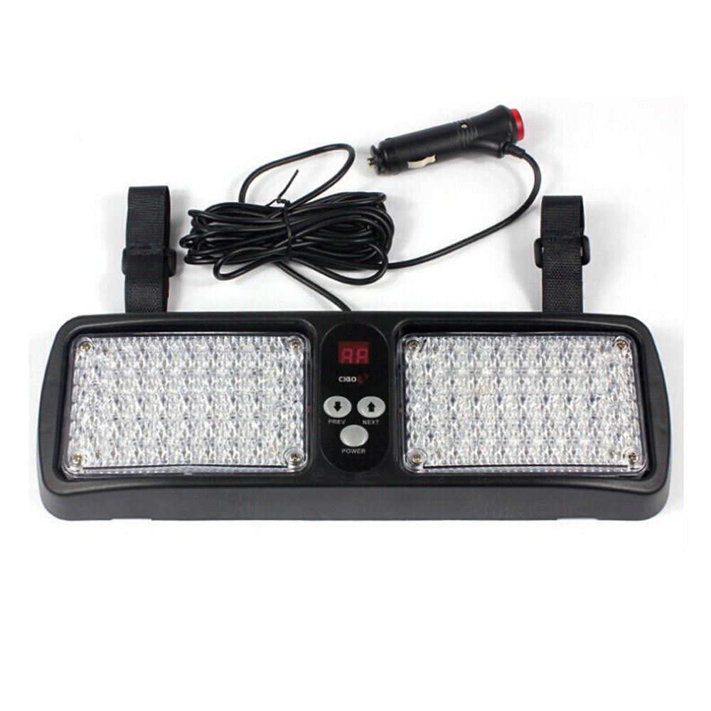 2017 New 86 Led Emergency Warning Car Auto Visor Police Strobe Light