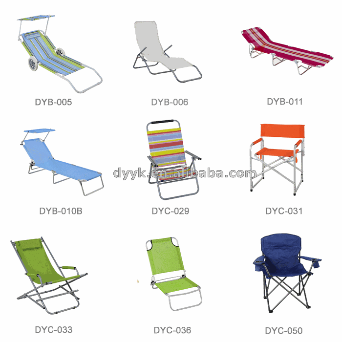 リクライニング椅子ハイトップ安い折りたたみビーチチェア折りたたみビーチの芝生の椅子問屋・仕入れ・卸・卸売り