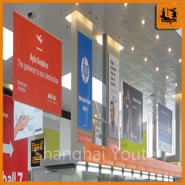 Inkjet Printed High Quality Hanging Scroll Banner With Rod High