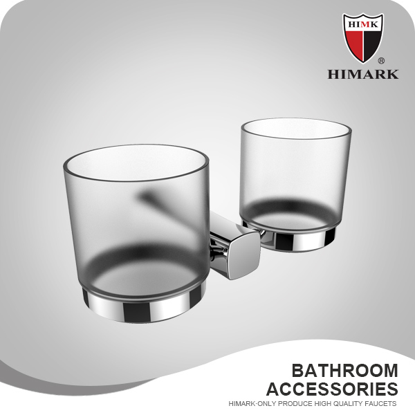 himark ванная комната сантехника двойной держатель стекла