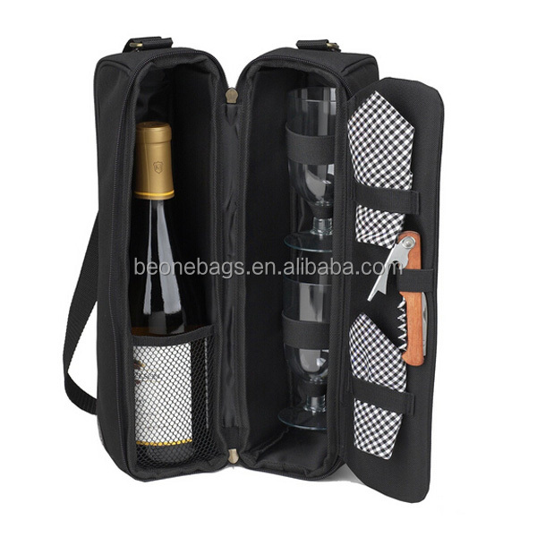 unique and shiny design pretty red wine champagne bag for gift