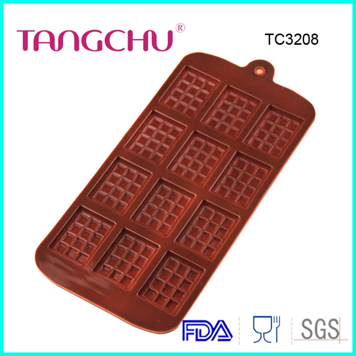 Triangle chocolate jelly silicone cake decorating moulds