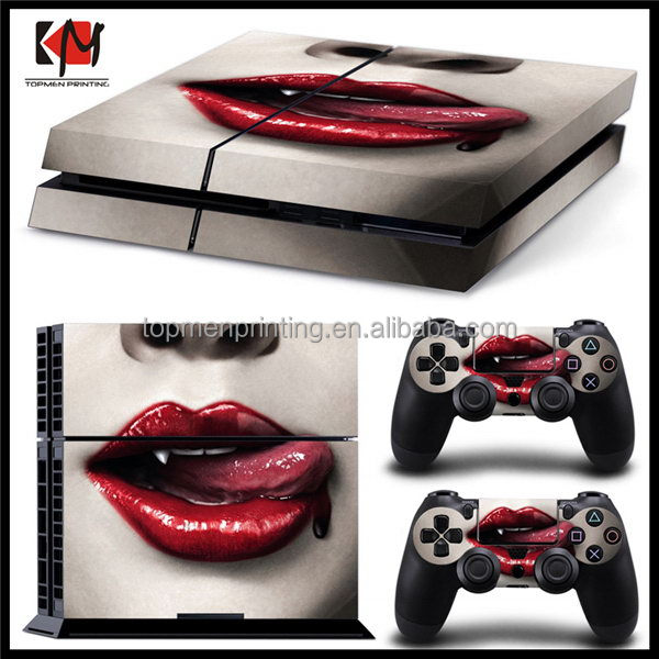 decorative vinyl skin sticker skin sticker for PS4(for whole set5)01