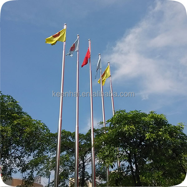 Galvanized steel deals flagpole