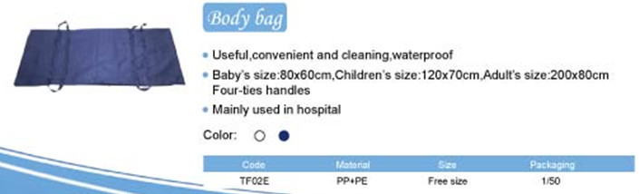 熱い販売の! 防水pp+peボディバッグ、 死体袋、 ボディバッグpvc問屋・仕入れ・卸・卸売り