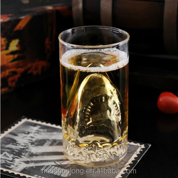 Novelty-Shark-Shaped-Wine-Glass-Personalized-Cup-Mug-for-Party-Wedding-(3)