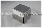 現代の正方形のミラーステンレス鋼製ティッシュボックス壁継手問屋・仕入れ・卸・卸売り