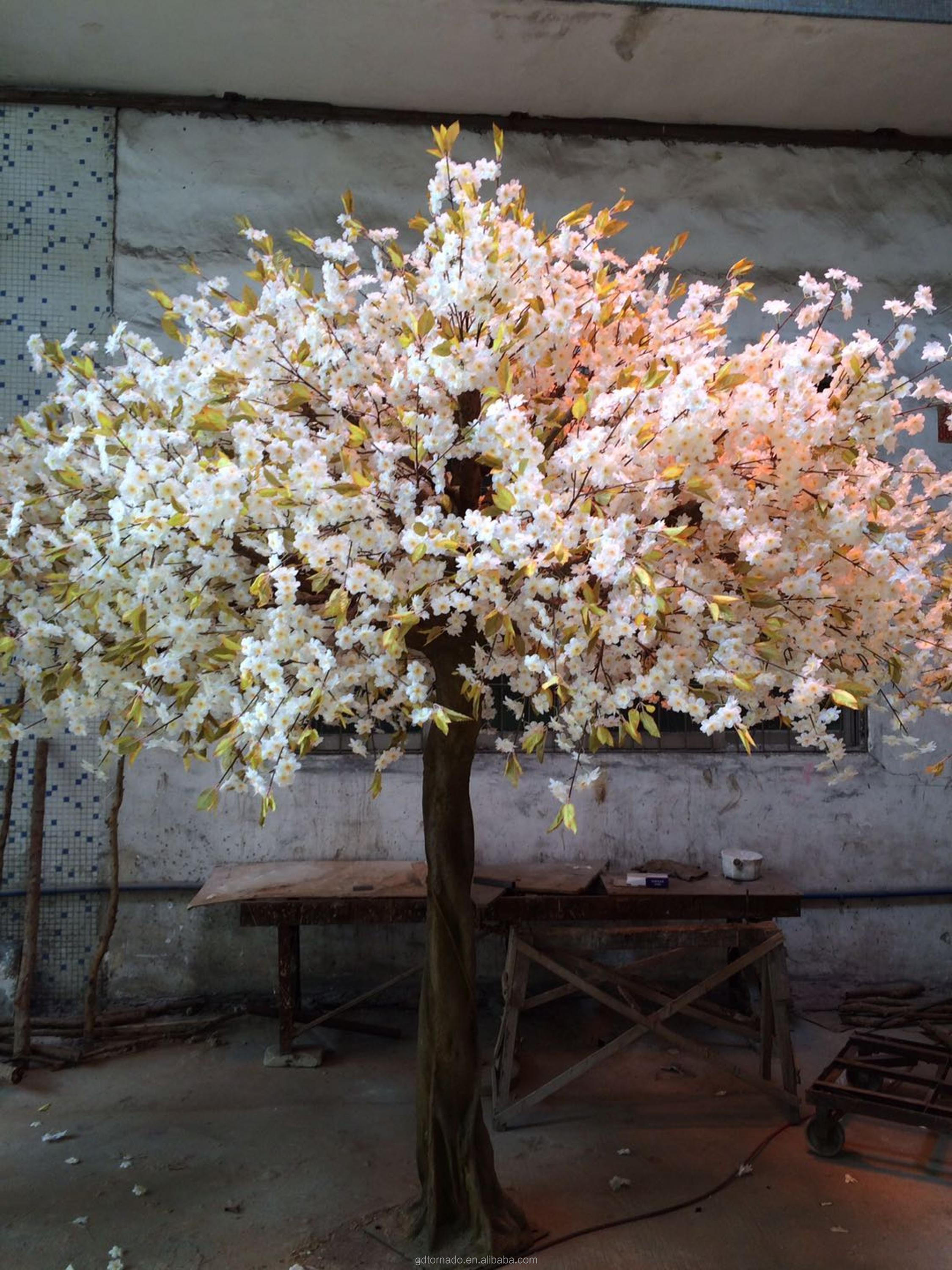 2017 Wholesale Wedding Or Party Decorative Artificial White Cherry