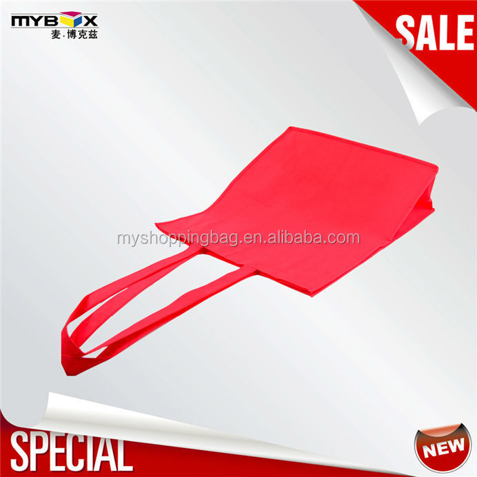 Alibaba Cheap Wholesale long handle non woven cloth bags