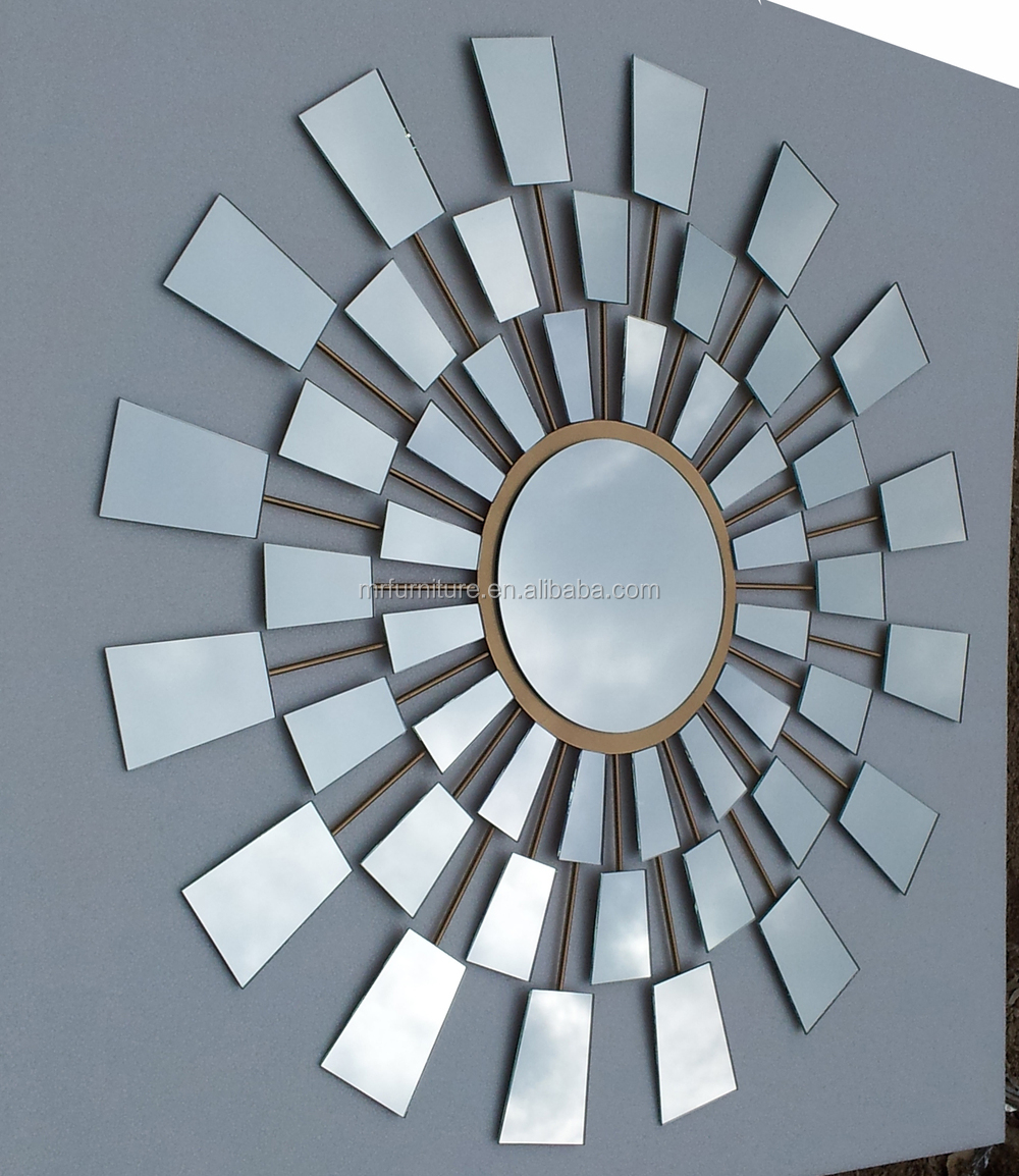Ijzeren muur decoratie in sunburst spiegel ontwerp andere home ...