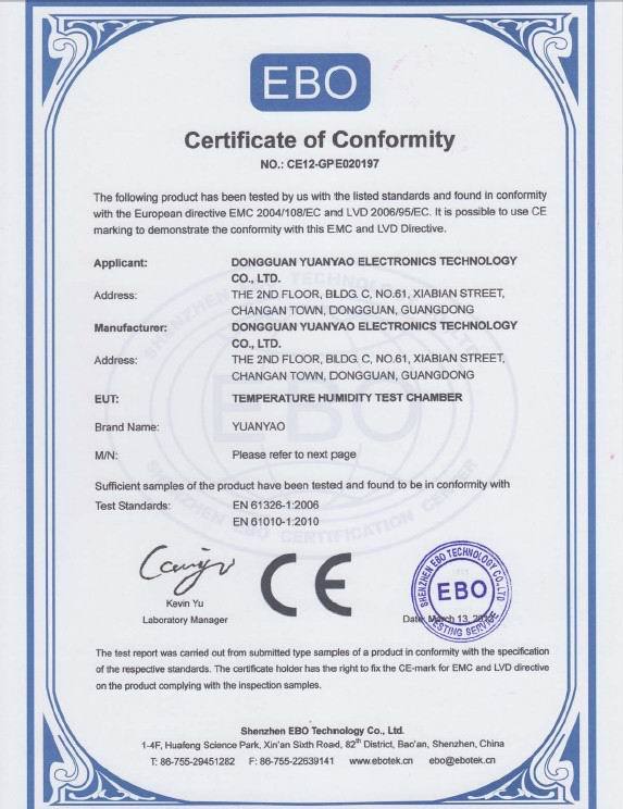 Electronic Power Constant Climate Test Chamber Laboratory Usage Constant Temperature Humidity Chamber