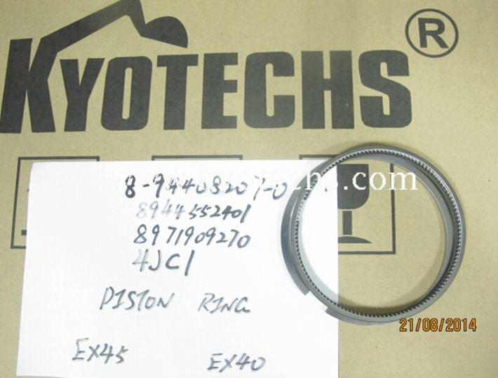 PISTON RING FOR 8-94408207-0 8944082070 8-94408207-0 8944552401 8-94455240-1 8-94455240-2 8-94455240-3 8971909270 8-97190927-0 EX445 EX40 4JC1.jpg