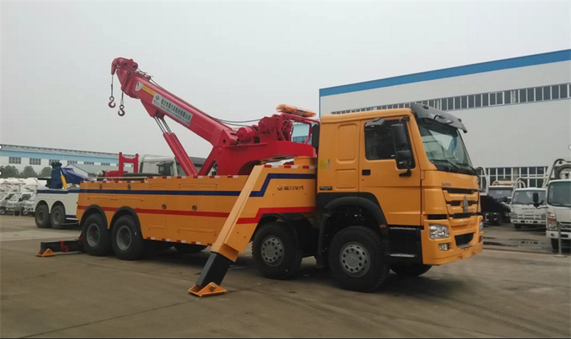 20 ton SINOTRUK heavy duty tow truck under lift wrecker truck 