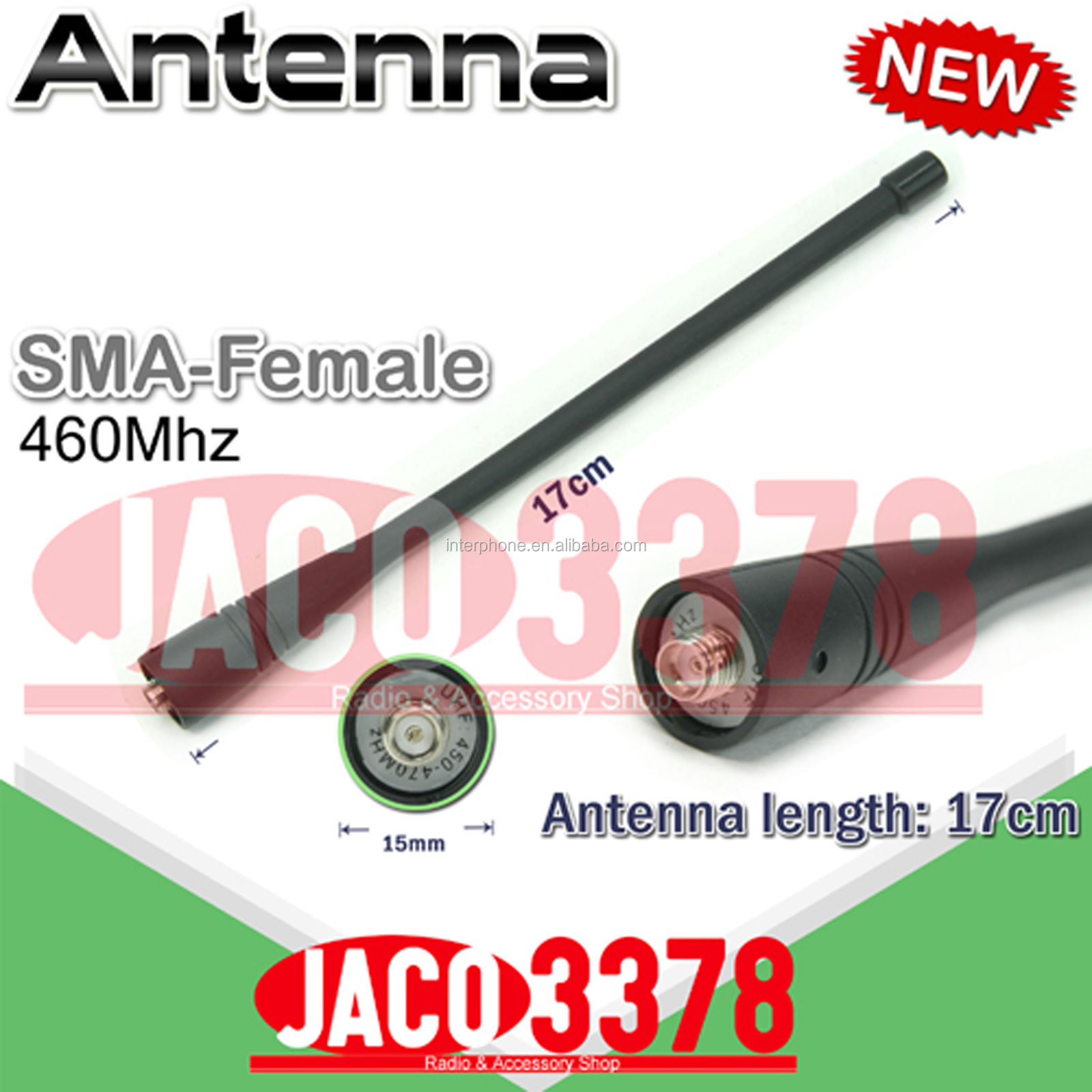 Sma5-004-460- メスuhf46017センチメートルホイップアンテナmhzの仕入れ・メーカー・工場