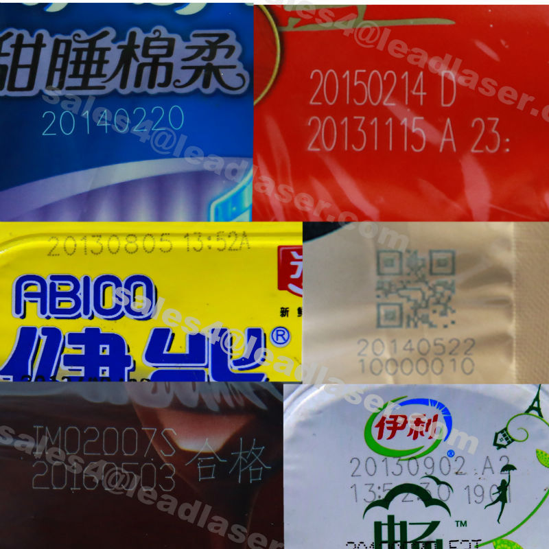 レーザーの日付コードマーキングマシンco2バッチ賞味期限印字機ce証明書付き( プロメーカー)問屋・仕入れ・卸・卸売り