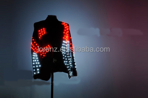 バッテリー式ledライトのためのダンスの摩耗衣装装飾問屋・仕入れ・卸・卸売り