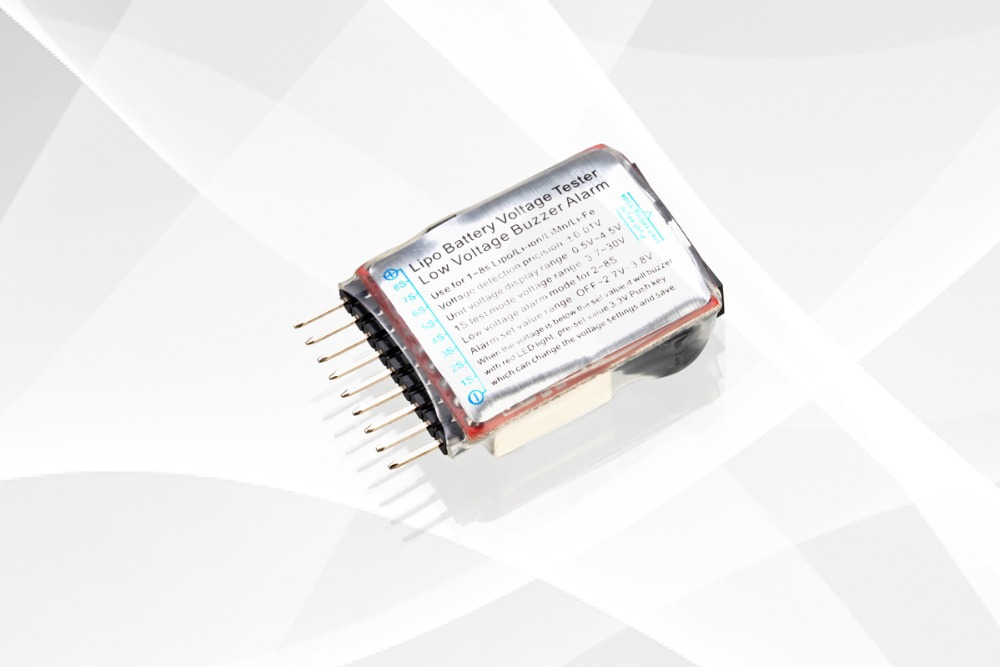Dysリポ/li-ion/feバッテリー電圧テスター2in1rcのリポバッテリー1-8s低電圧アラームインジケータ仕入れ・メーカー・工場