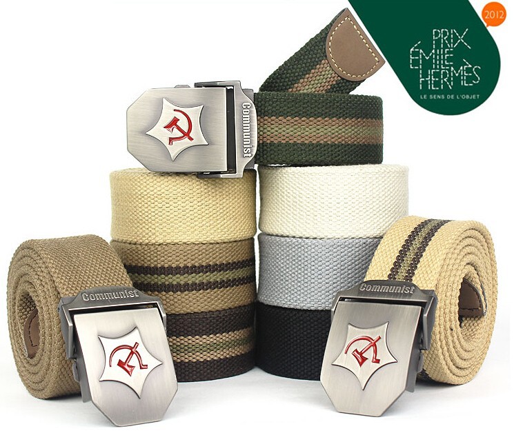 2015 New Men Belt Thicken Canvas Communist Military Belt Army Tactical Belt High Quality Strap 110 130 cm 12 Colors 2015 New Men Belt Thicken Canvas Communist Military Belt Army Tactical Belt High Quality Strap 110 130 cm 12 Colors