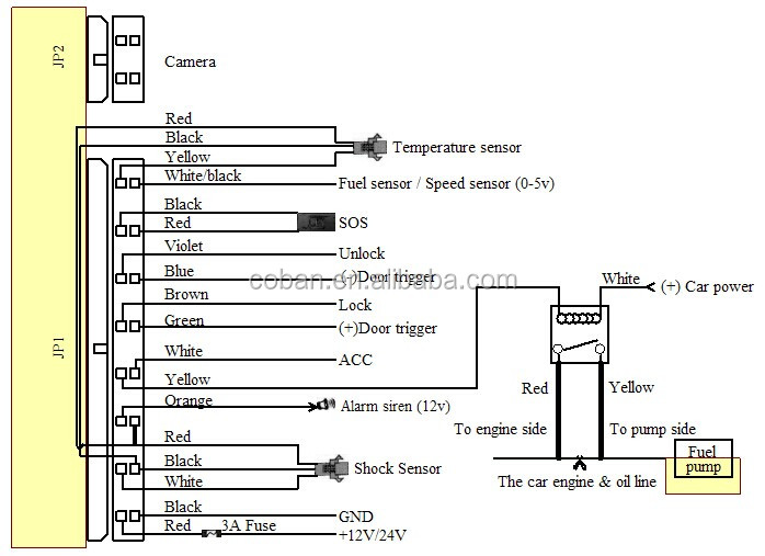 Engine Immobilizer Gsm Gprs Vehicle Gps Tracker 12v Locator For Car