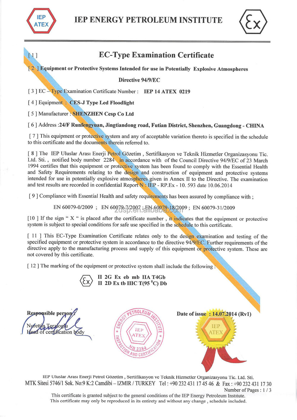 ATEX 0219 RV1.