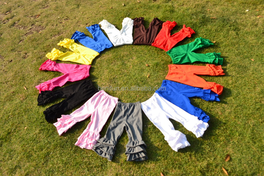 フリルが付いている子供の幼児のズボンの赤ん坊のレースのレギンスタイトな女の子のレースの卸売白フリルパンツ仕入れ・メーカー・工場