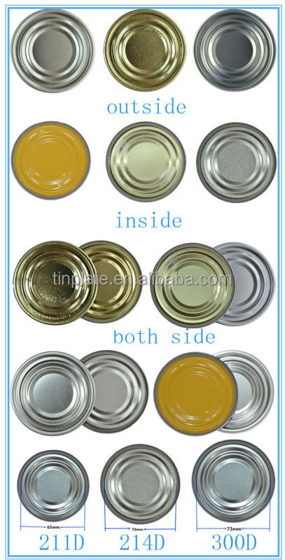 printing lids for ingredient canned sardine fish