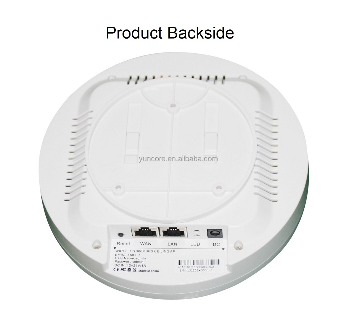 Xd9500、 802.11nワイヤレス規格300mbpsワイヤレスwifiリピータpoeap天井マウントされている範囲を拡張するために屋内無線lanのためのホテル仕入れ・メーカー・工場