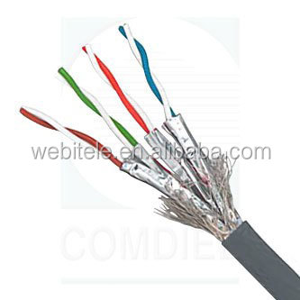 Awg23/22/24/26/28固体銅またはcca千フィート長さ、 lanケーブルsftpcat7高品質問屋・仕入れ・卸・卸売り