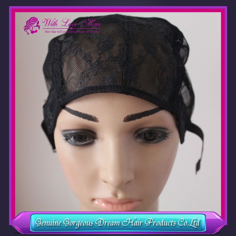black full lace wig cap