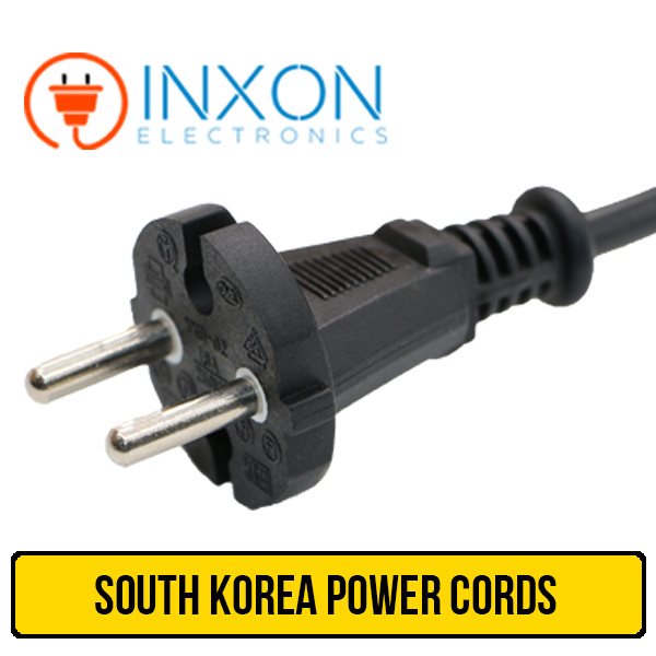 High quality low price SOUTH KOREA 2 pin power cord / schuko plug