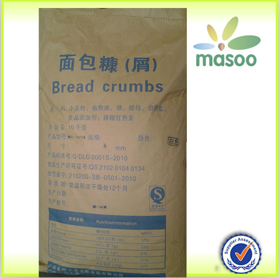 Bread Crumbs with Japanese standard Yellow/white Color