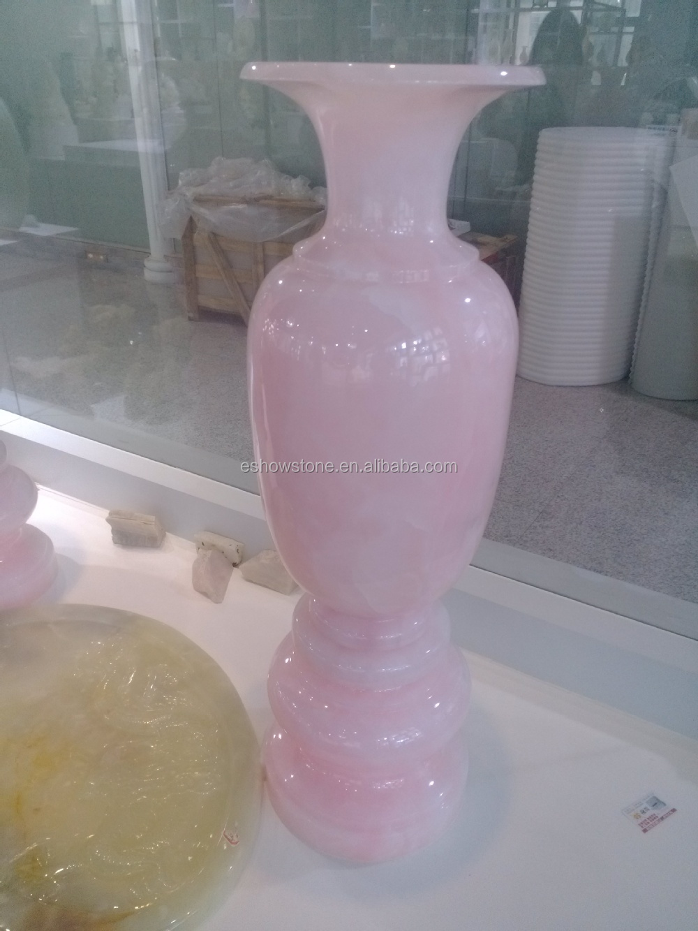 大きな花の工場出荷時の価格オニキスの花瓶仕入れ・メーカー・工場