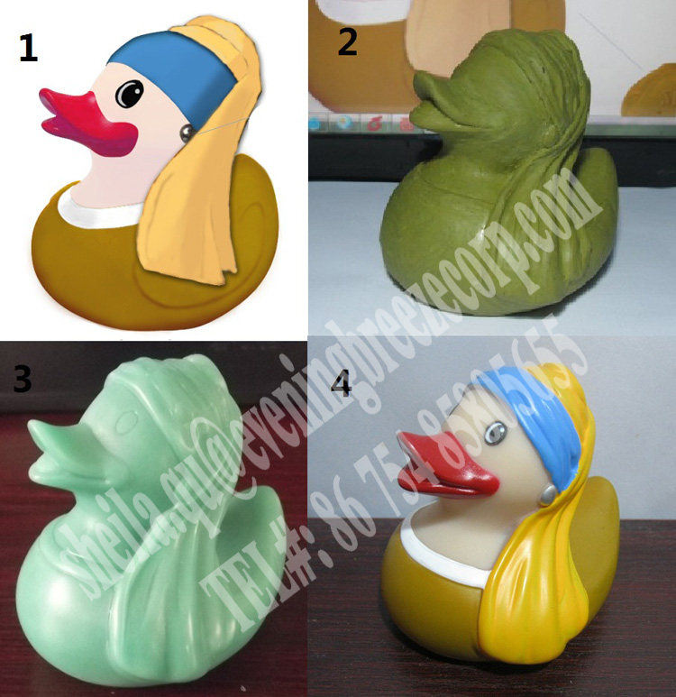 卸売プロモーションプラスチック製のアヒル、 クリスマス赤ちゃんの入浴アヒル、 黄色カスタムゴム製のアヒル問屋・仕入れ・卸・卸売り