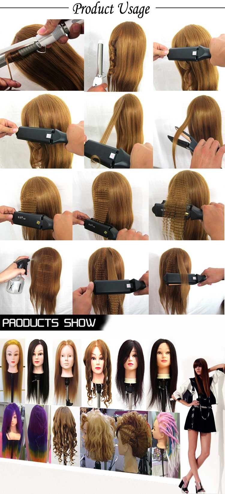 Mannequin Heads Long Hair Competition Mannequin synthetic Hair Training Mannequin Head Best Quality.jpg