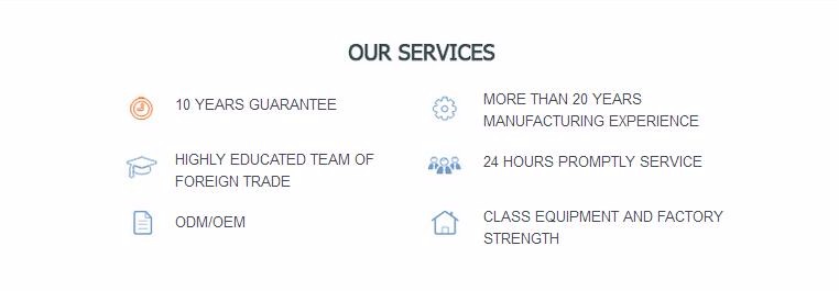 our service