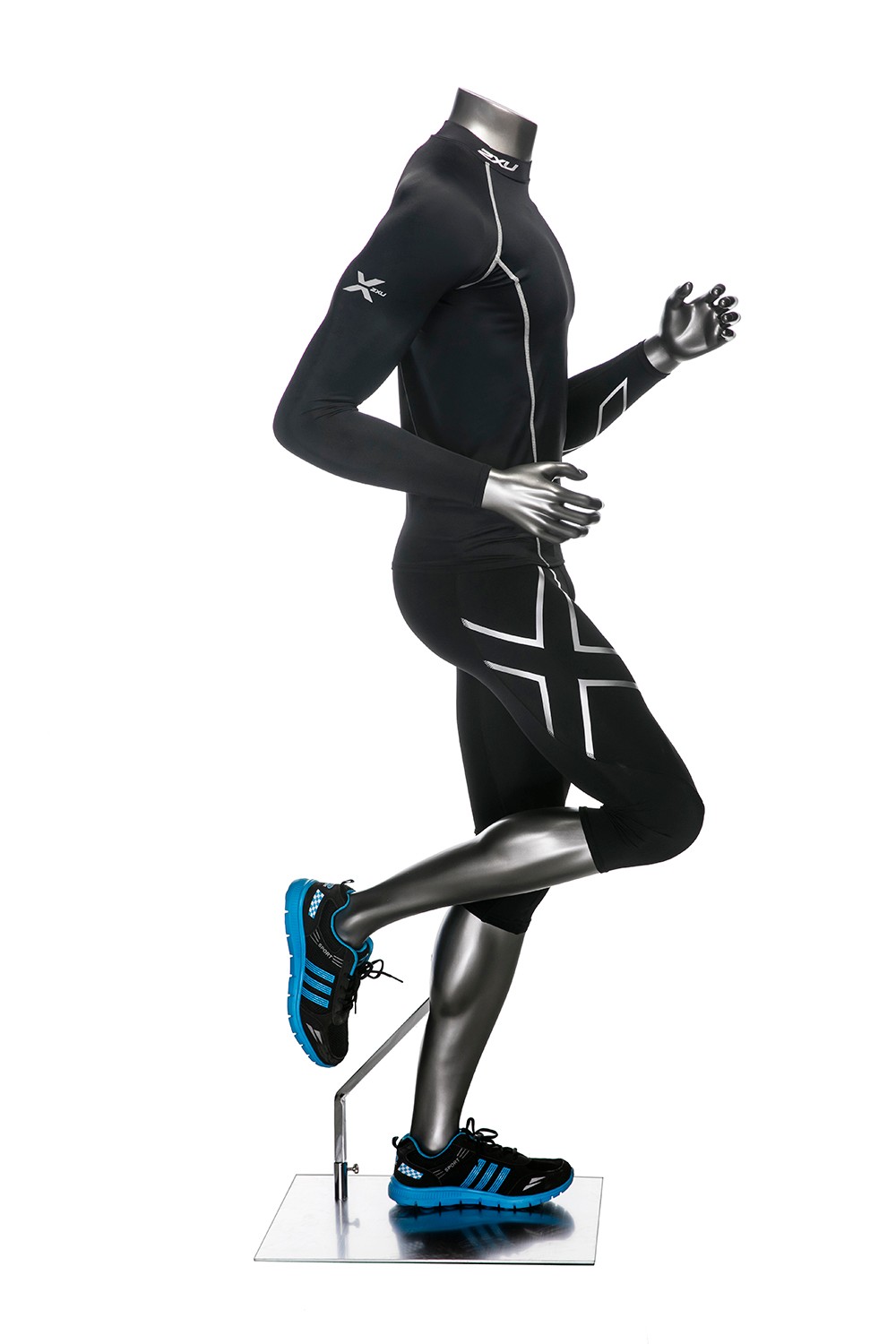 Athletic Running Headless Sports Male Mannequin MM-NI4 - Mannequin