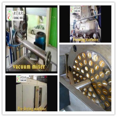 Macaroni production line and macaroni machine