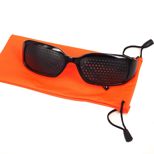 Wholesale 2015 New Black Unisex Vision Care Pin Hole Eyeglasses Pinhole Glasses Eye Exercise