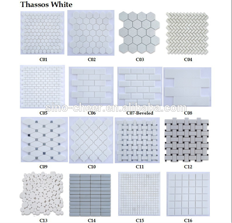 Standard Bathroom Black White Marble Tiles 30x30 Sizes Buy Standard